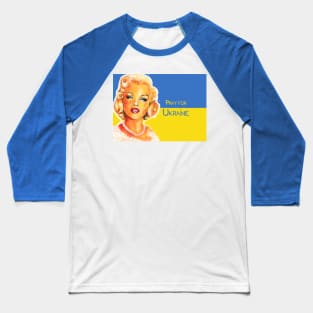 Pray for Ukraine Baseball T-Shirt